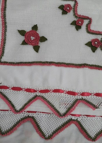 dantel havlu sifır - Görsel 4