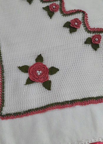 dantel havlu sifır - Görsel 5