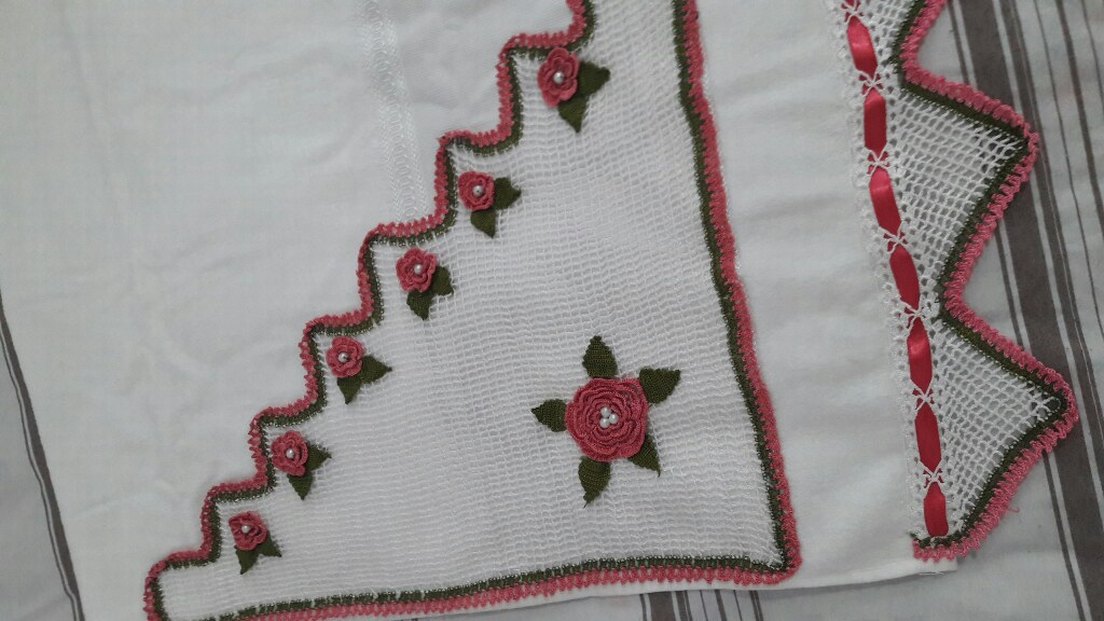 dantel havlu sifır - Görsel 2