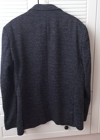 Gri Erkek Normal Kesim Düğmeli Takım Elbise Ceketi - Görsel 5