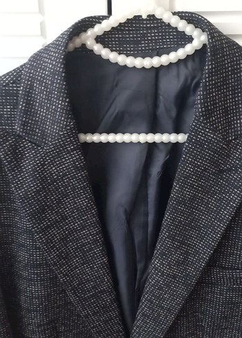 Gri Erkek Normal Kesim Düğmeli Takım Elbise Ceketi - Görsel 4