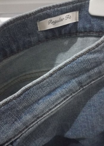 Erkek Denim Bol Kesim Kot Pantolon - Görsel 2