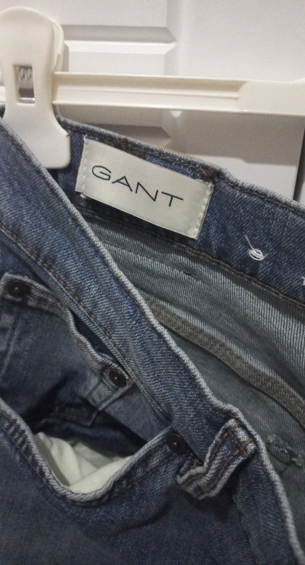 Erkek Denim Bol Kesim Kot Pantolon - Görsel 3