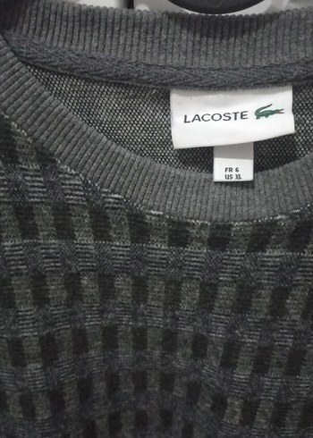 Gri Erkek Örgü Bisiklet Yaka Sweatshirt - Görsel 3