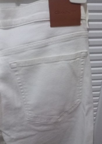 gant Beyaz erkek pantolon - Görsel 7