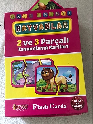 Dıytoy 2-3 parçalı yap-boz puzzle