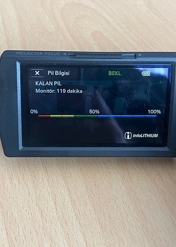 Beden SONY NP-FV50 Li-ion Batarya