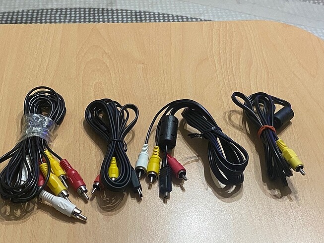 RCA Komponent Video/Ses Kabloları