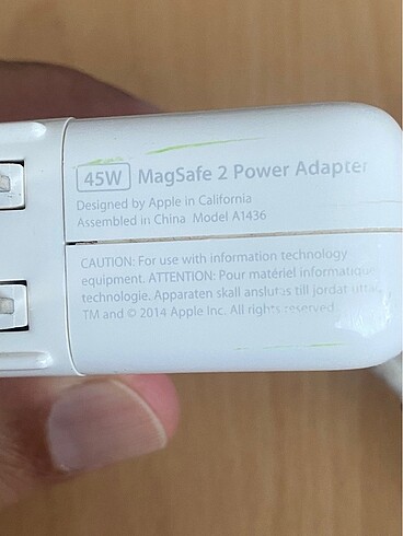 Beden APPLE A1436 45W LAPTOP ADAPTÖRÜ