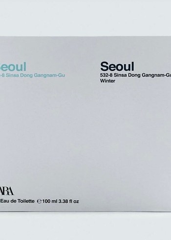 Zara Seoul Minimalist Erkek Parfümü - Görsel 2