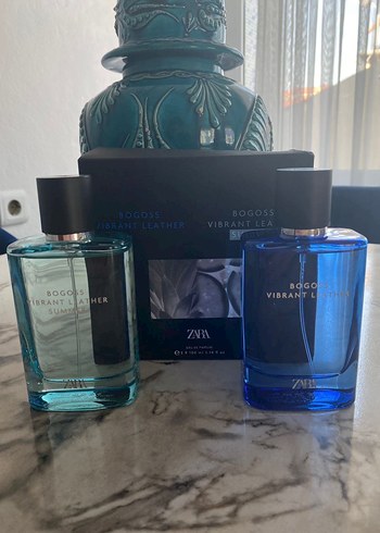 Zara Bogoss Vibrant Leather erkek Parfüm Seti