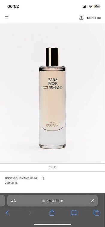 Zara parfüm