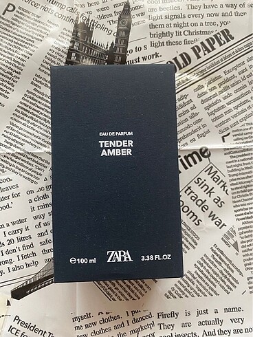 Zara erkek parfümü