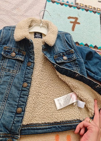 LC Waikiki erkek çocuk kot ceket kusuru yoktur