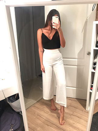 Zara beyaz pantolon