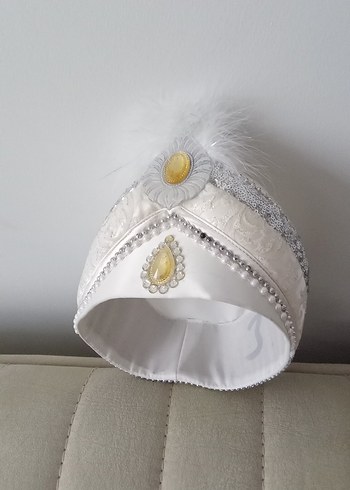 Beyaz Kısa Kollu Çocuk sünnet  Takımı - Görsel 6