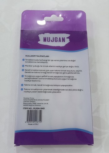 Gold Beauty Kendinden Yapışkanlı Tırnak Süsü - Görsel 6