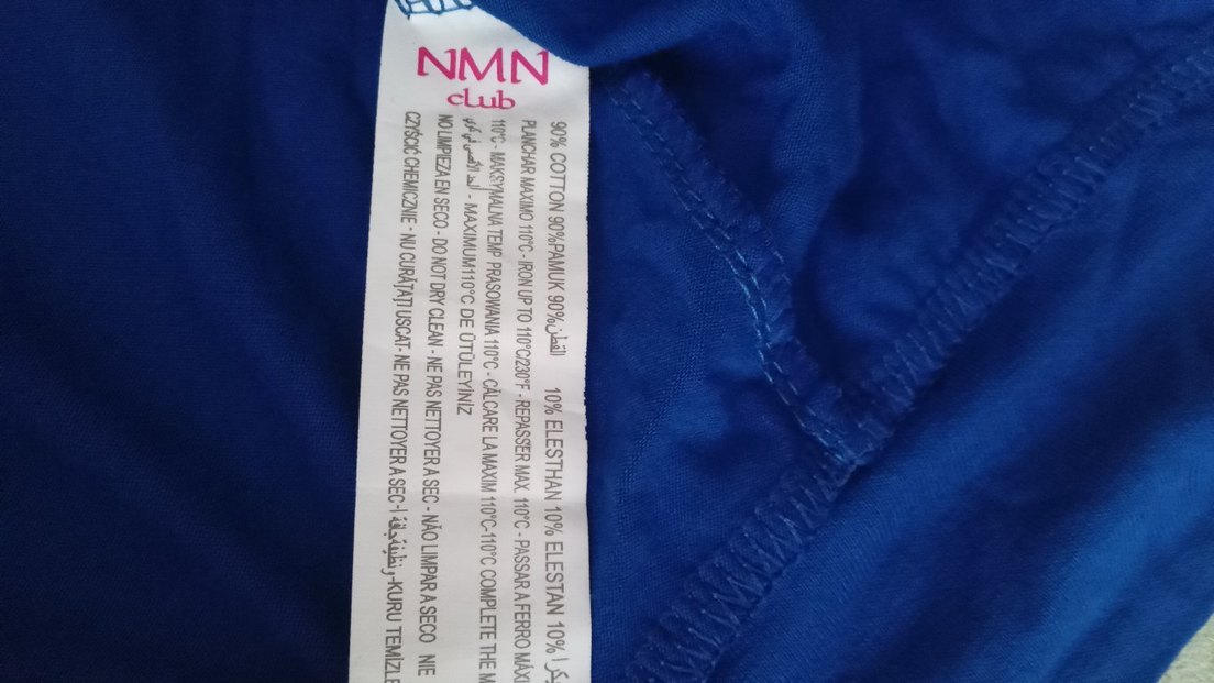 Bayan  Mavi Düğmeli Bolero - Görsel 2