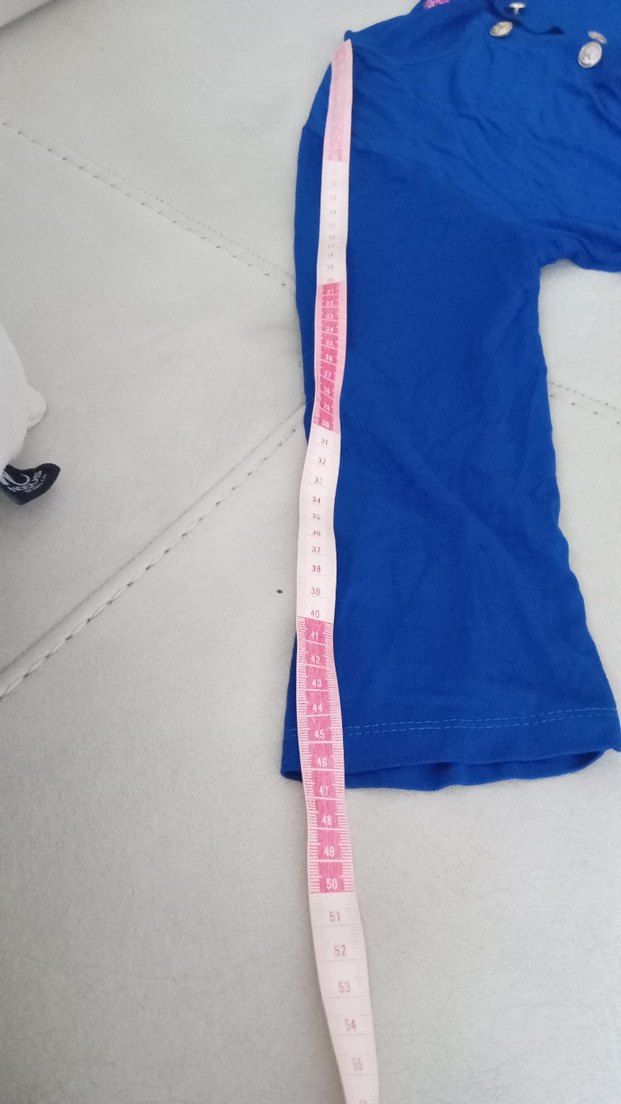 Bayan  Mavi Düğmeli Bolero - Görsel 5