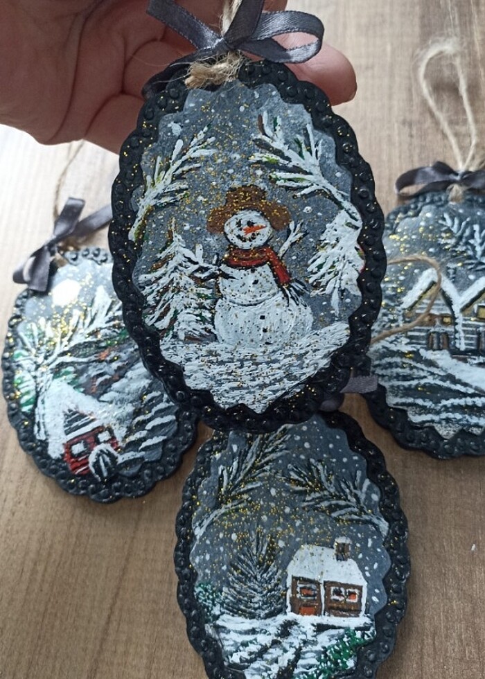 YILBAŞI TABLOSU(4ADET) - Görsel 5