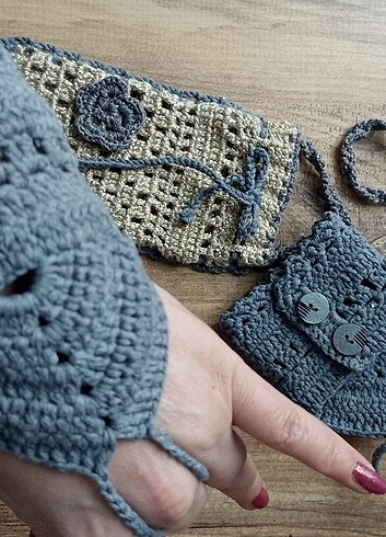 Eldiven&Çanta takım - Görsel 2