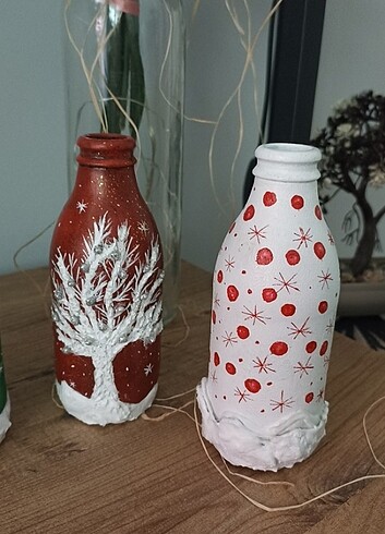 Dekoratif 3lü şişe - Görsel 3