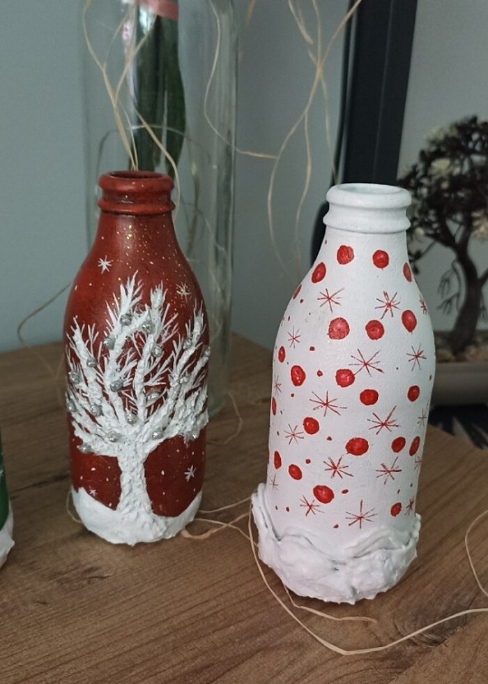 Dekoratif 3lü şişe - Görsel 3