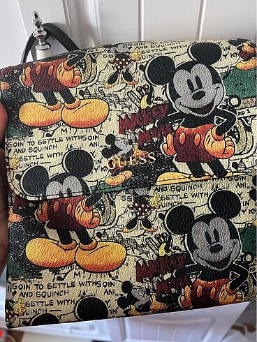Mickey desenli çanta
