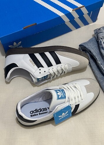 40 Beden beyaz Renk Adidas samba