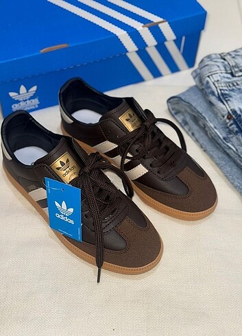 36 Beden kahverengi Renk Adidas samba