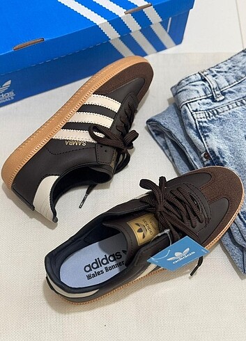 37 Beden kahverengi Renk Adidas samba