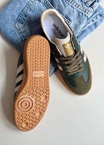 37 Beden yeşil Renk Adidas samba