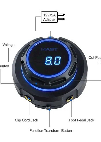 Pembe Renkli MAST P10 kalıcı makyaj cihazı - Görsel 2