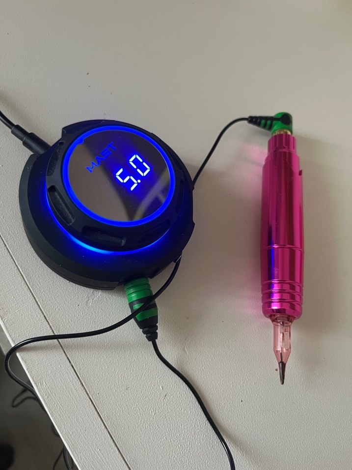 Pembe Renkli MAST P10 kalıcı makyaj cihazı - Görsel 3