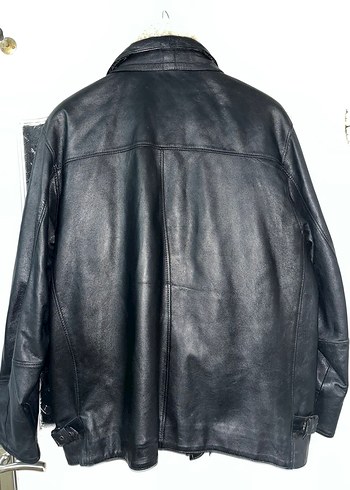 Hakiki deri ceket - Görsel 2