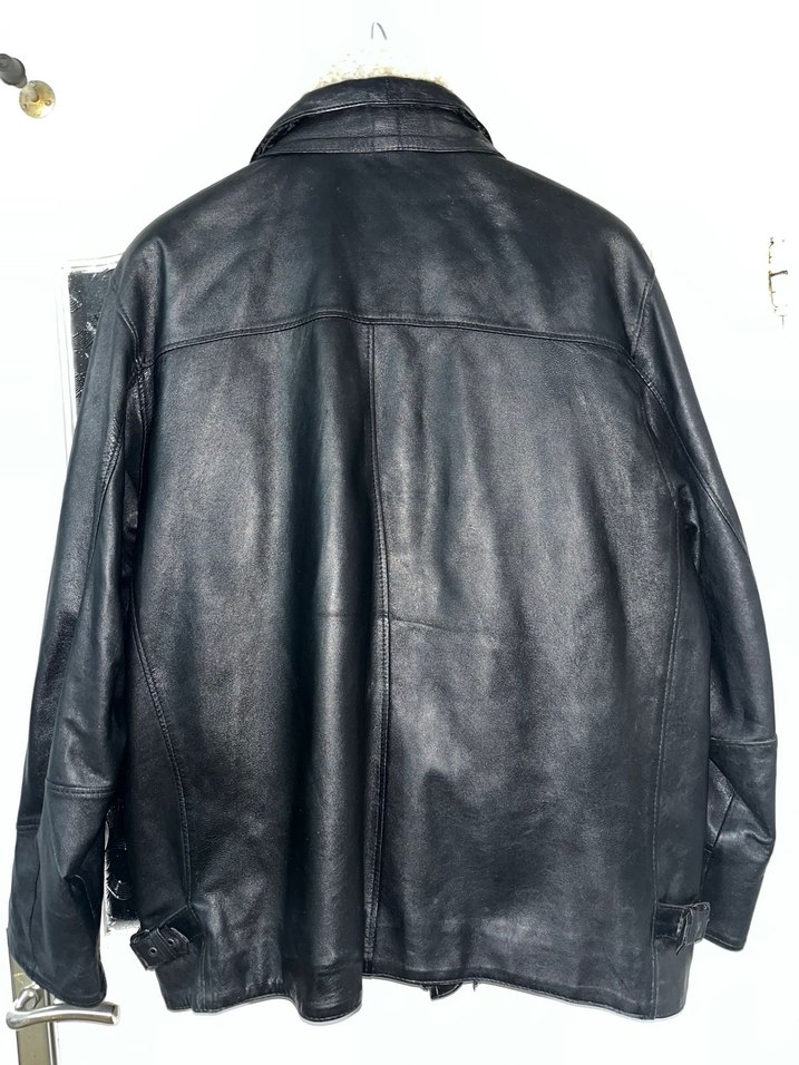 Hakiki deri ceket - Görsel 2