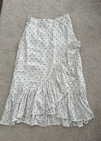 H&M saten etek - Görsel 3