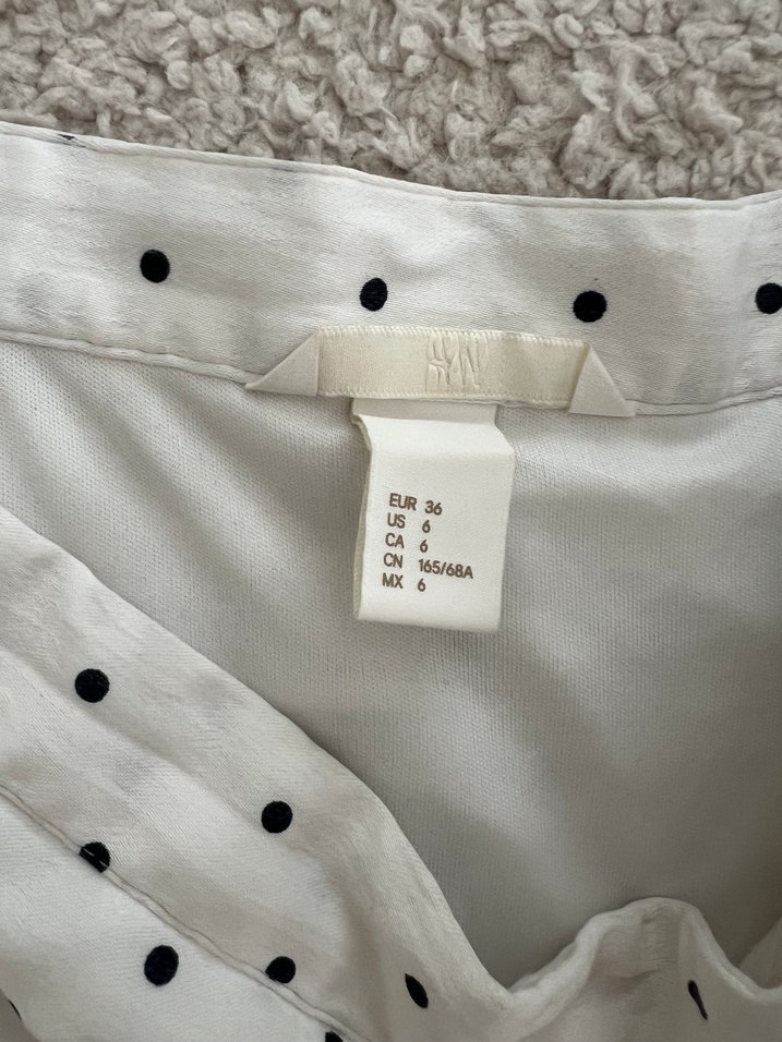 H&M saten etek - Görsel 5