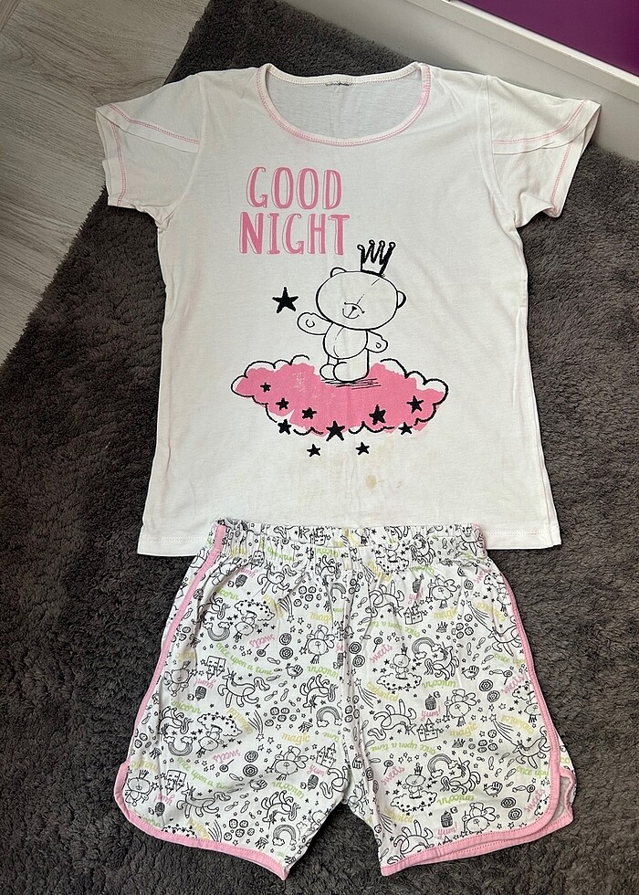 Roly poly 7yaş pijama alt üst takım - Görsel 2