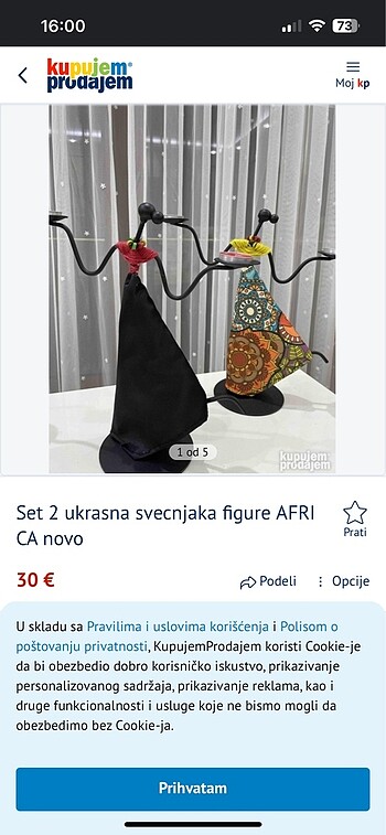 Dekoratif süs ev dekorasyonu mum şamdan - Görsel 2