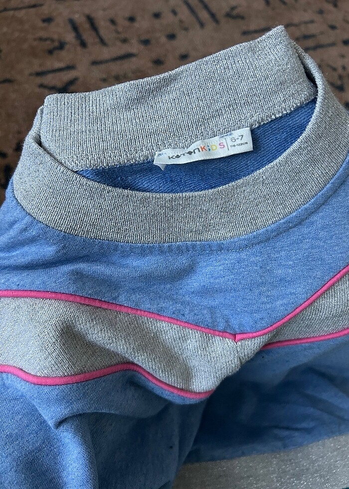 Koton kids 6-7 yaş sweat üst - Görsel 5