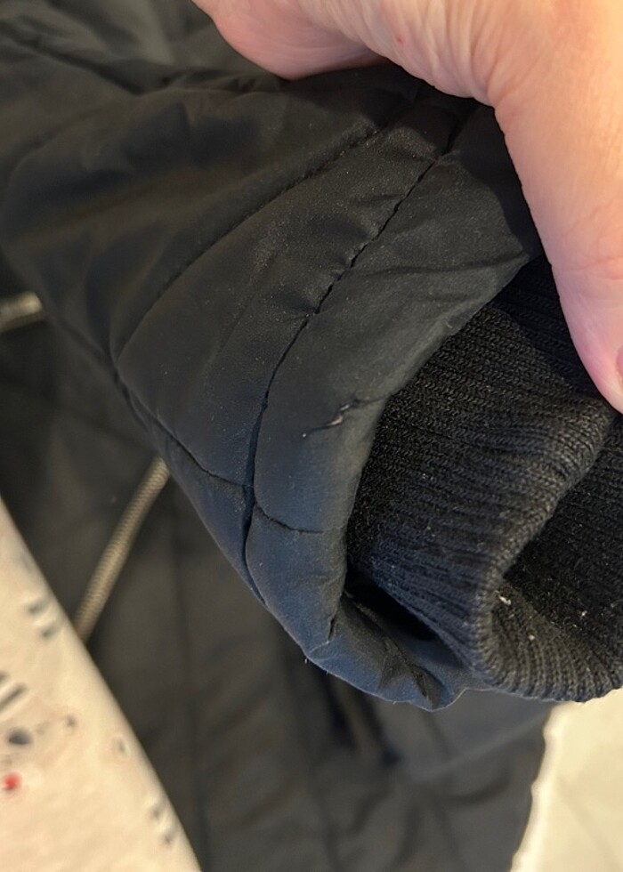 Lcw kalın şişme içi polar 40 beden mont - Görsel 2