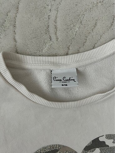 6 Yaş Beden Pierre cardin kız cocuk sweat 6 yaş