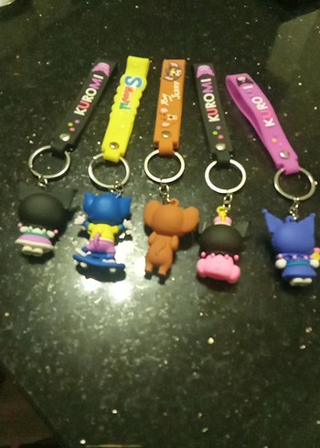 Renkli Pop Kültür Figürlü Anahtarlık Seti ,5 li fiyattir, - Görsel 6