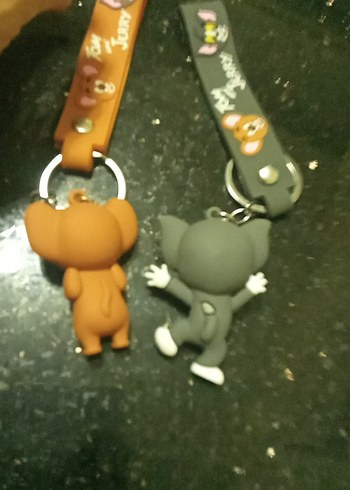 Renkli Tom ve Jerry Figür Anahtarlık,ikisinin fiyatıdır, - Görsel 5