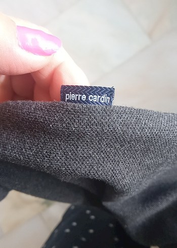 Pierre Cardin  erkek Gri yumuşak orjinal swet - Görsel 6