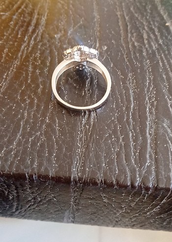 925 ayar taşlı Kadın Yüzüğü - Görsel 5