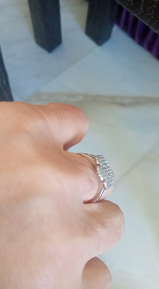 925 ayar taşlı Kadın Yüzüğü - Görsel 3