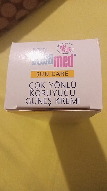 Sebamed Seba Med baby güneş kremi,sıfır ürün yepyenidir