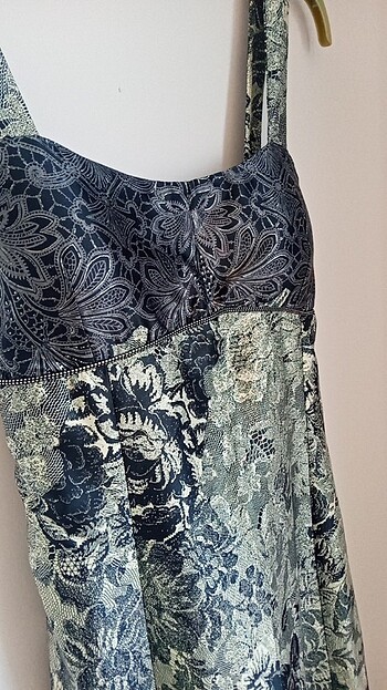 Gece elbisesi,özel tasarım,hiç kullanılmadı, - Görsel 5